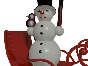 snowman 3D Model