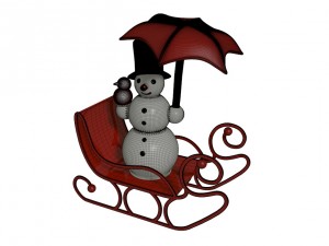 snowman 3D Model