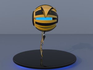 dron Model 3D