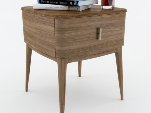 philipp selva indigo bedside table 3D Model