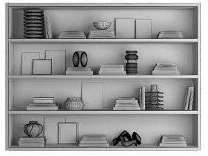 decorazione mensola 02 Modello 3D