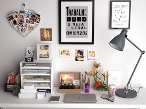 desk decoration 01 Modelo 3D
