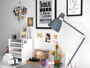 desk decoration 01 Modelo 3D