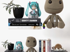 shelf decoration 05 Modelo 3D