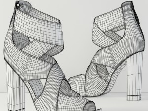 footwear collection Model 3D