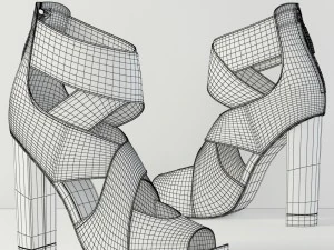footwear collection 3D Model