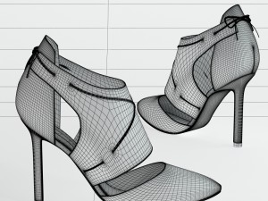 footwear collection Model 3D