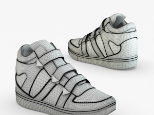 footwear collection Model 3D