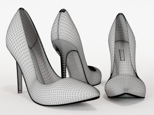 footwear collection Model 3D
