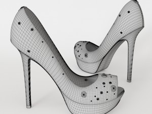 footwear collection Model 3D