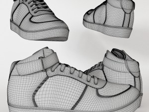 footwear collection Model 3D