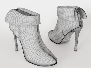 footwear collection Model 3D