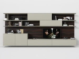 syst&egrave;me mural en ligne jesse Modèle 3D