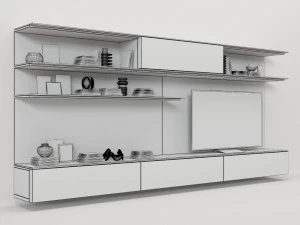jesse online wall mounted system 3D Model