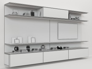 jesse online wall mounted system 3D Model