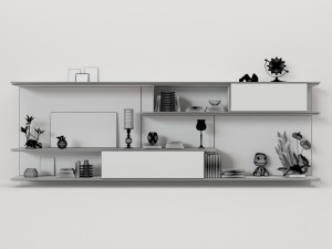 jesse online wall mounted system 3D मॉडल