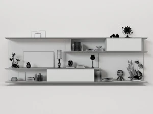 jesse online wall mounted system 3D Model
