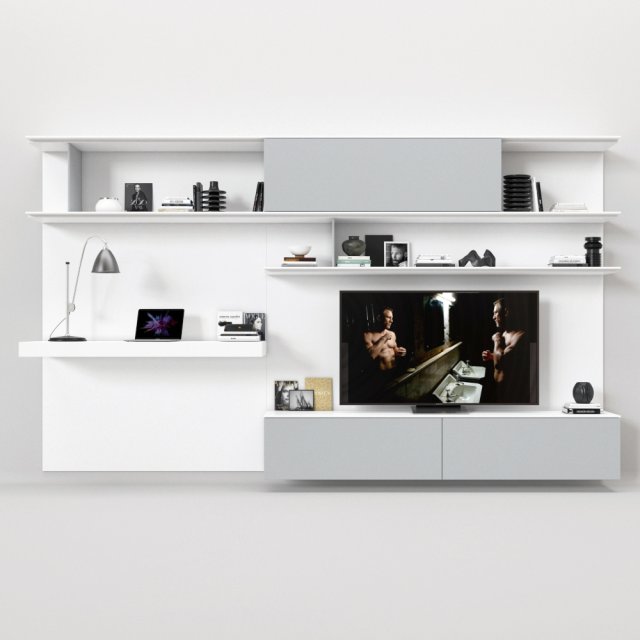 jesse online wall mounted system 3Dモデル .c4d .max .obj .3ds .fbx .stl .blend