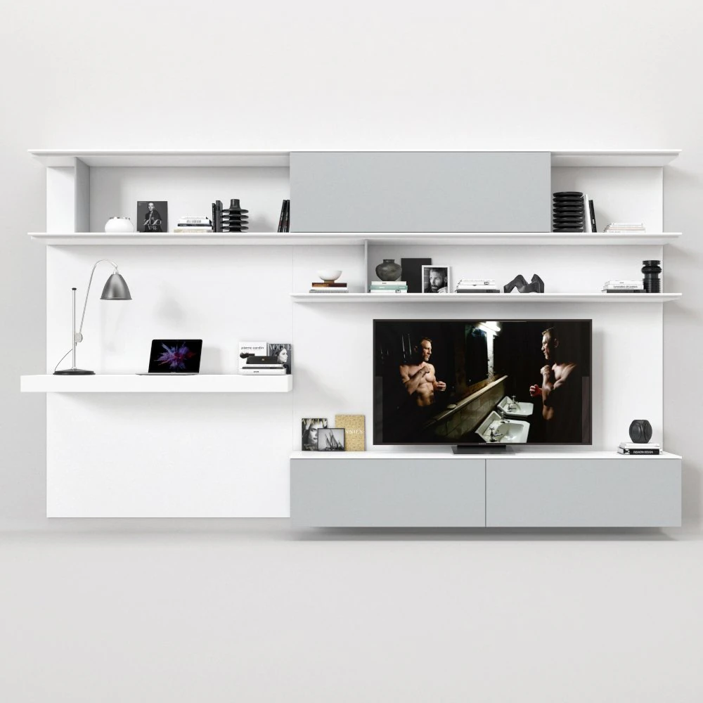 jesse online wall mounted system 3D Model .c4d .max .obj .3ds .fbx .stl .blend 