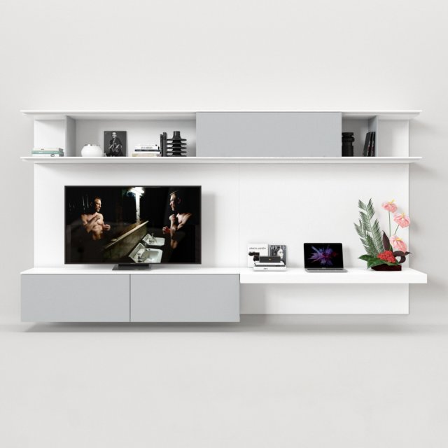 jesse online wall mounted system Modelo 3D .c4d .max .obj .3ds .fbx .stl .blend 