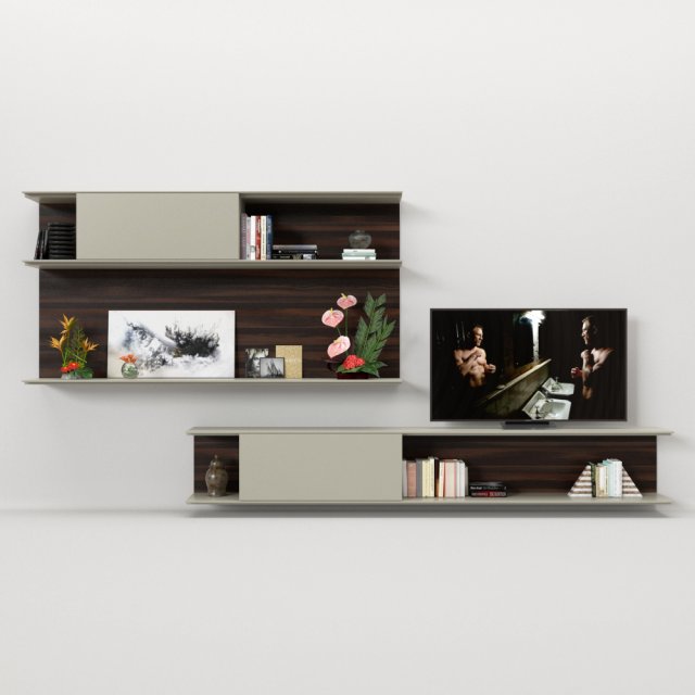 jesse online wall mounted system 3D Model .c4d .max .obj .3ds .fbx .stl .blend 