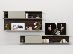jesse online wall mounted system Modelo 3D