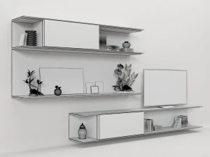 jesse online wall mounted system 3D Model