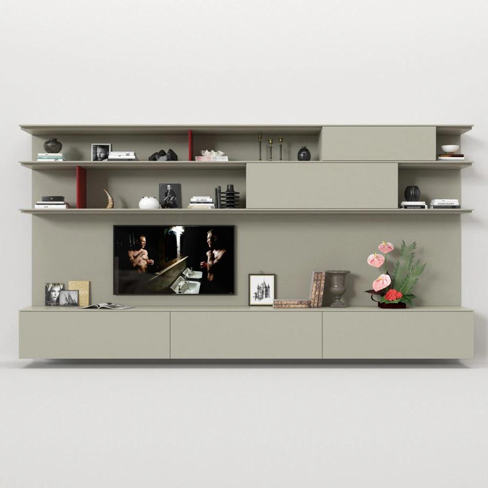 jesse online wall mounted system 3D Model .c4d .max .obj .3ds .fbx .stl .blend 