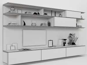 jesse online wall mounted system Modelo 3D