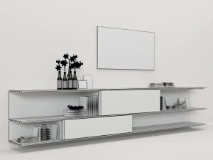jesse online wall mounted system 3D Model