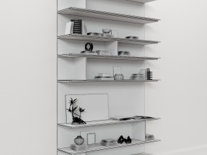 jesse online wall mounted system Modelo 3D