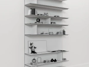 jesse online wall mounted system 3D Model