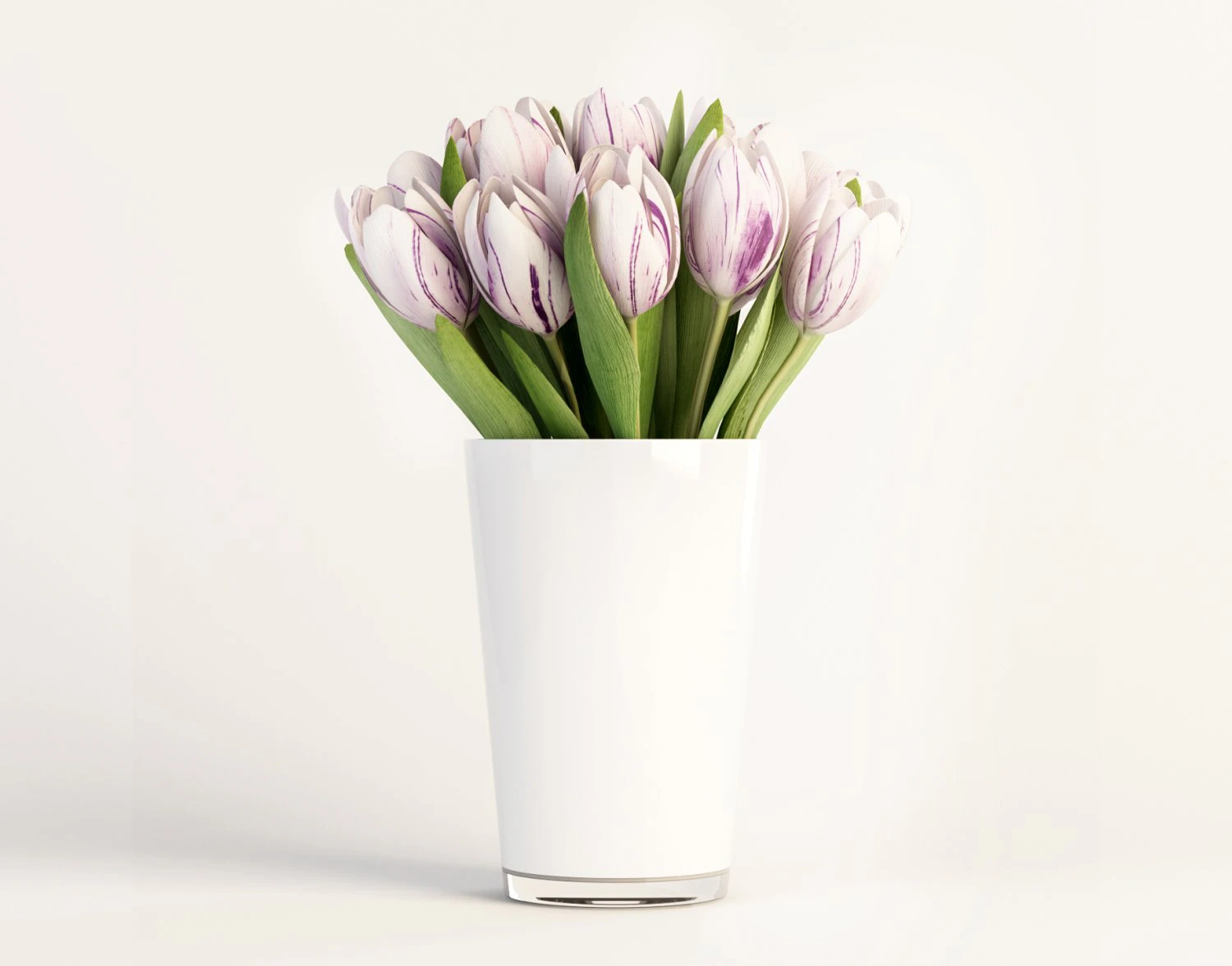 flaming flag tulips 3D Model .c4d .max .obj .3ds .fbx .stl .blend 