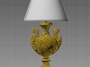 seven sedie etruria lamp 3D Model