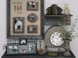 декоративный набор 3D Модель