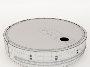 miele scout rx1 red robot vacuum 3d model Modelo 3D