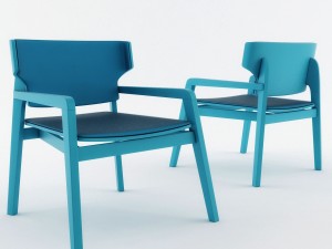 40 chairs from montbel 3D-Modell