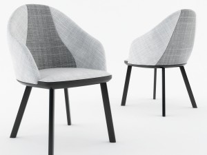 40 chairs from montbel 3D-Modell