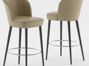 40 chairs from montbel 3D-Modell