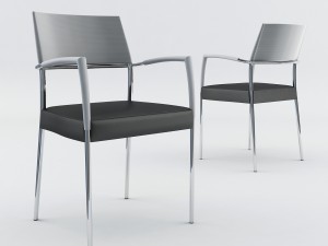 40 chairs from montbel 3D-Modell