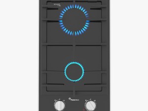 bosch domino gas hob prb3a6d70 serie 8 3D मॉडल