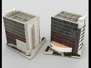 office building Modelo 3D