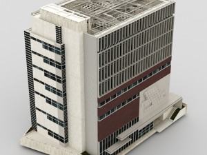 office building Modèle 3D
