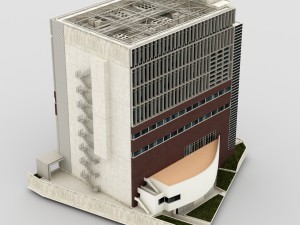 office building Modèle 3D