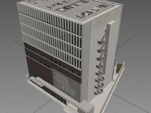 office building Modèle 3D