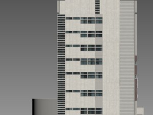 office building Modèle 3D