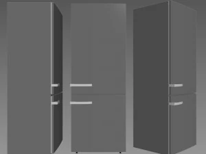 miele kfn 14947 sde freestanding fridge freezer 3D Model
