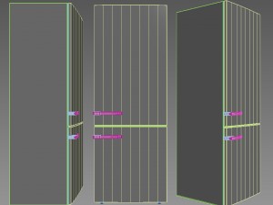 miele kfn 14947 sde freestanding fridge freezer 3D मॉडल