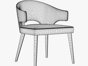 seven sedie furniture 3D Model