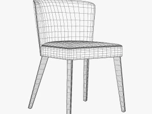 seven sedie furniture 3D Model